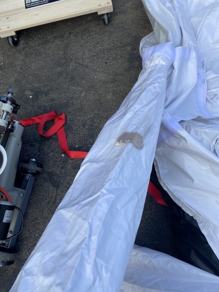 blower sock repair 3 Bounce House Repair