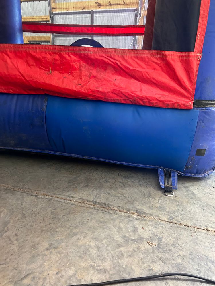 wall replacement after Bounce House Repair