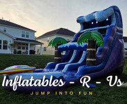 18ft Dual Lane Surfs Up Waterslide