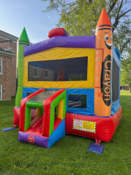 Crayon Bounce House